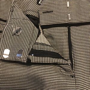 Checkered NY&C fitted pants.